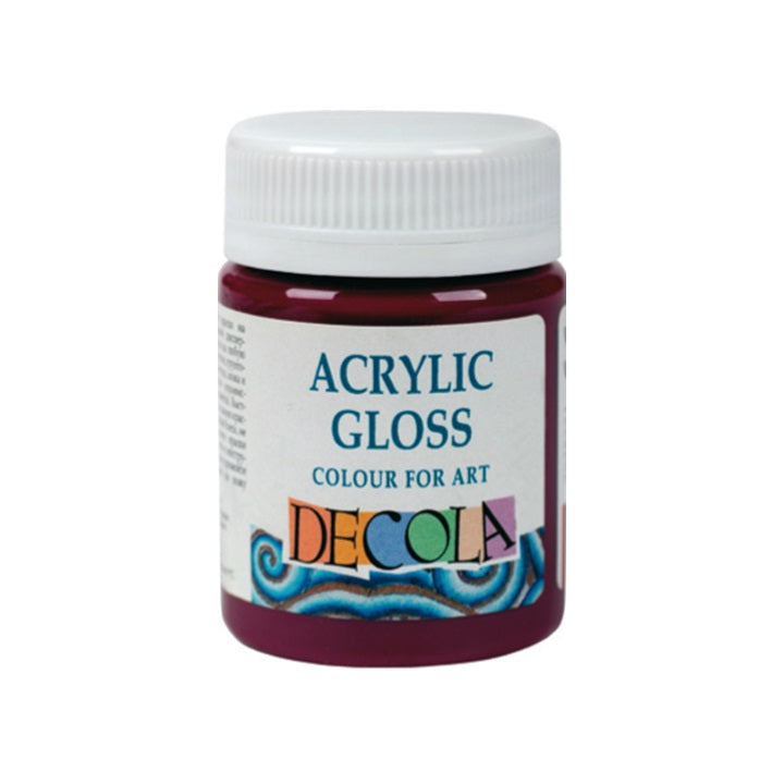 Glänzende Acrylfarbe Decola 56 ml in verschiedenen Farbtönen | ARTMIE