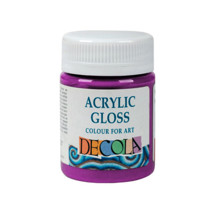 Glänzende Acrylfarbe Decola 56 ml | verschiedene Farbtöne — Bild 7
