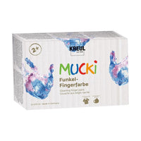 Glänzende Kinder-Fingerfarben MUCKI | 6er Set à 500 ml — Bild 4