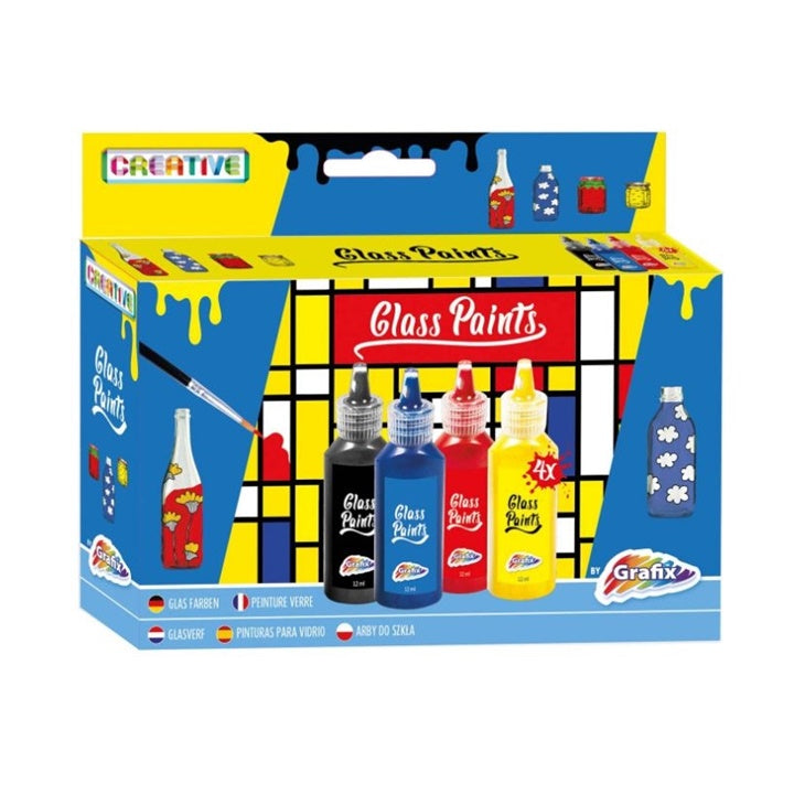 Glasfarben-Set 4 x 22 ml — Bild 2