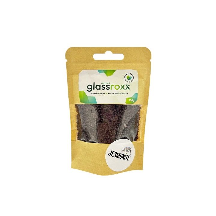 Glassroxx Jesmonite Glasgranulat 150 g – Mahagonibraun