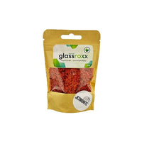 Glassroxx Jesmonite Glasgranulat 150 g – Dunkelorange