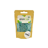 Glassroxx Jesmonite Glasgranulat 150 g – Türkis Blau