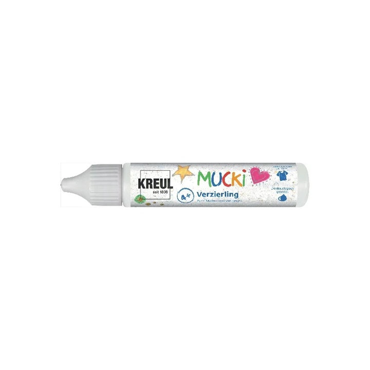 MUCKI Glitzer-Effektstift 29 ml – weiß