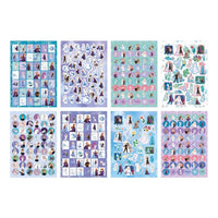 Glitzer-Stickerbuch Frozen A5 — Bild 1