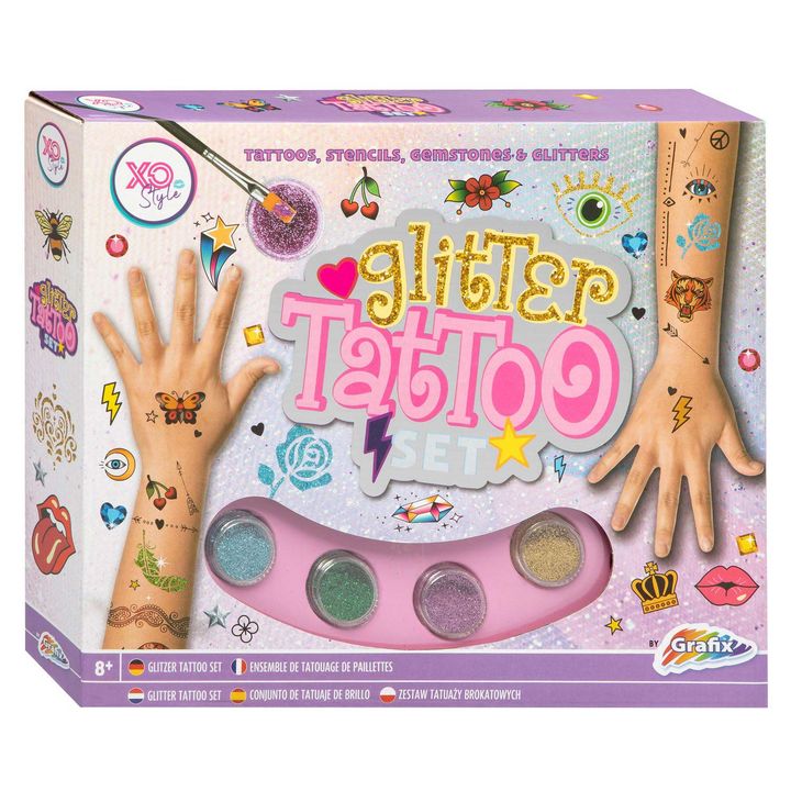 Glitzer-Tattoo-Set für Kinder — Bild 2
