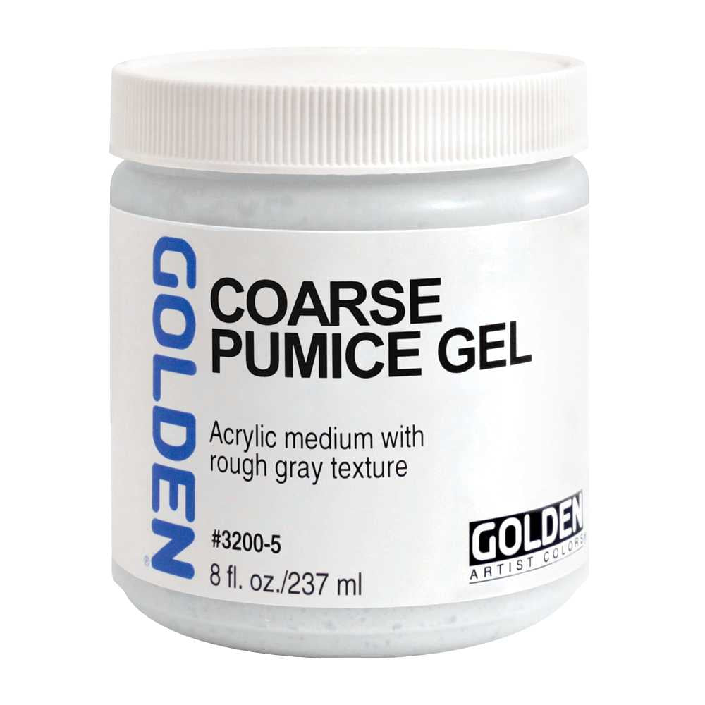 GOLDEN Coarse Pumice Gel grobkörniges Acryl-Bimssteingel