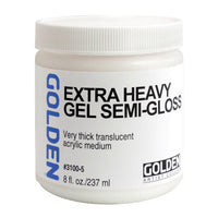 GOLDEN Extra Heavy Gel Semi-Gloss extra dickflüssiges Acrylgel halbglänzend