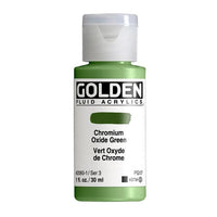 GOLDEN Fluid Acrylfarbe 118 ml – 2060 Chromoxidgrün