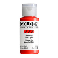 GOLDEN Fluid Acrylfarbe 118 ml – 2210 Naftol hellrot