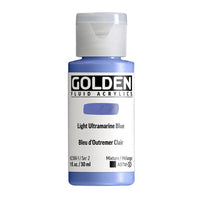 GOLDEN Fluid Acrylfarbe 118 ml – 2366 hell Ultramarin Blau