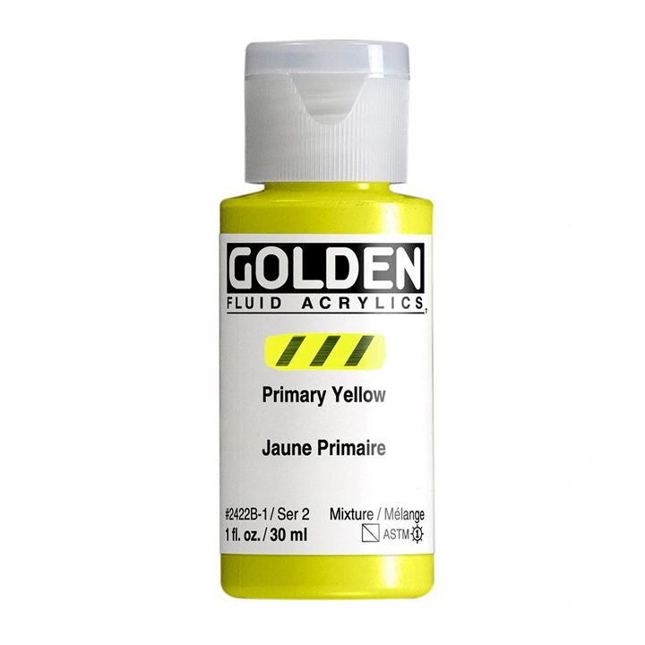GOLDEN Fluid Acrylfarbe 118 ml – 2422 Gelb