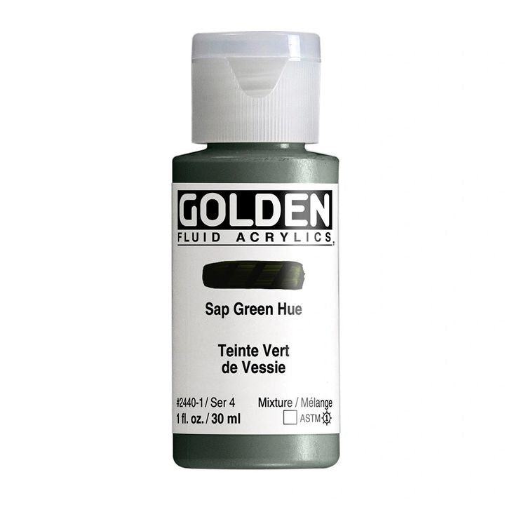 GOLDEN Fluid Acrylfarbe 118 ml – 2440 saftig-grüner Farbton