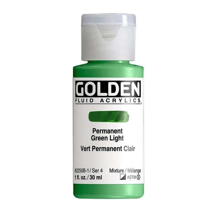 GOLDEN Fluid Acrylfarbe 30 ml | verschiedene Farben — Bild 3