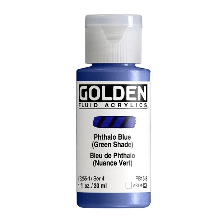 GOLDEN Fluid Acrylfarbe 30 ml | verschiedene Farben — Bild 5