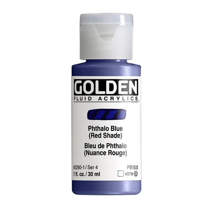 GOLDEN Fluid Acrylfarbe 30 ml | verschiedene Farben — Bild 6