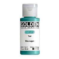 GOLDEN Fluid Acrylfarbe 30 ml | verschiedene Farben — Bild 17