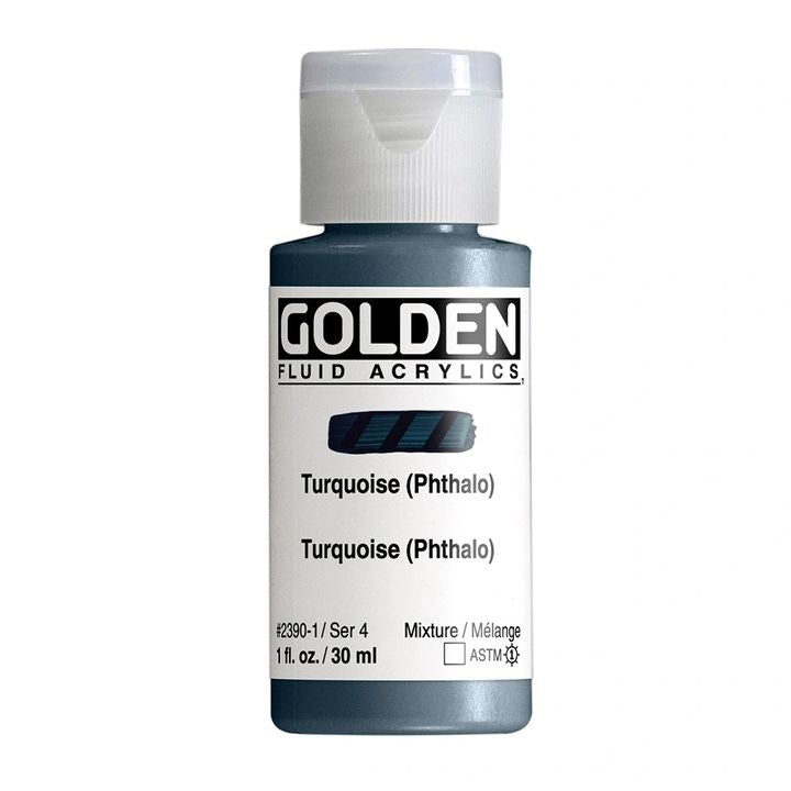 GOLDEN Fluid Acrylfarbe 30 ml | verschiedene Farben — Bild 22