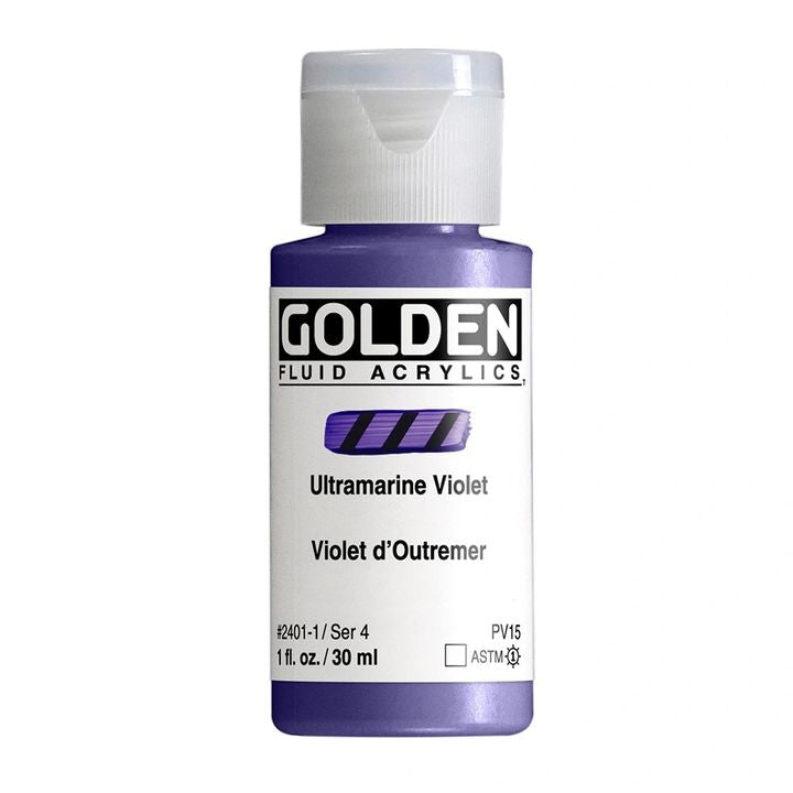 GOLDEN Fluid Acrylfarbe 30 ml | verschiedene Farben — Bild 23
