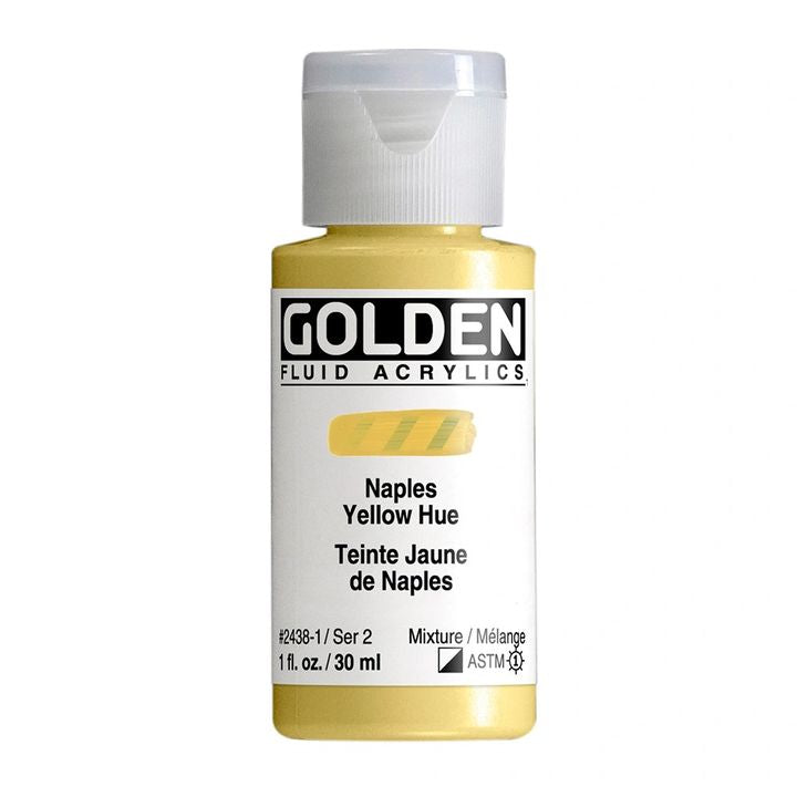 GOLDEN Fluid Acrylfarbe 30 ml | verschiedene Farben — Bild 35