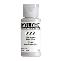GOLDEN Fluid Interference Acrylfarbe 30 ml | verschiedene Farben — Bild 5