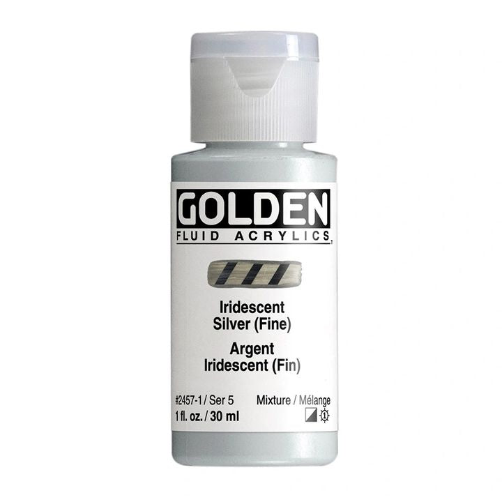 GOLDEN Fluid Iridescent Acrylfarbe 30 ml | verschiedene Farben — Bild 7
