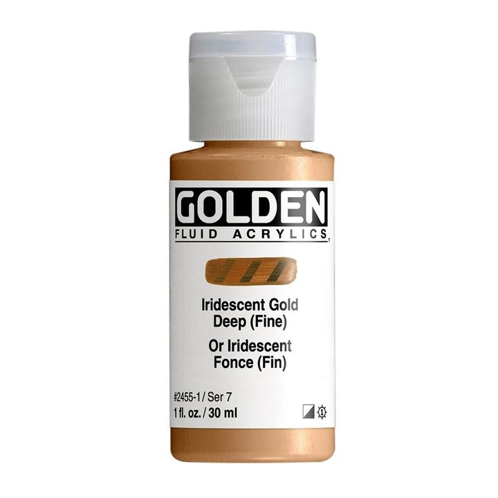 GOLDEN Fluid Iridescent Acrylfarbe 30 ml | verschiedene Farben — Bild 12