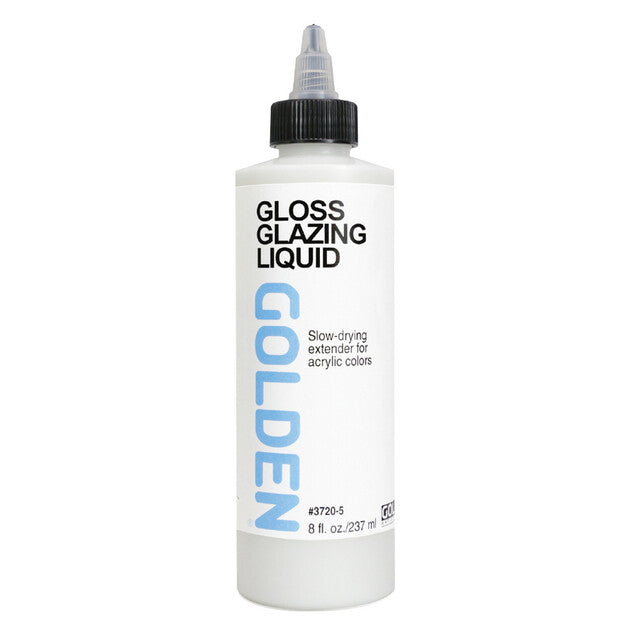 GOLDEN Gloss Glazing Liquid flüssiges glänzendes Lasurmedium für Acryl