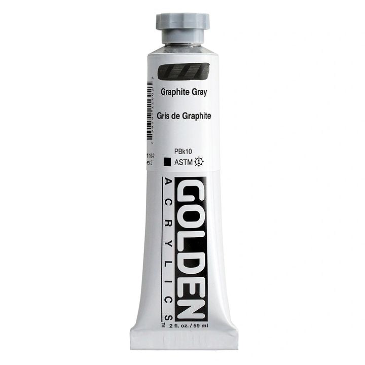 GOLDEN Heavy Body Acrylfarbe 148 ml – 1160 Graphitgrau