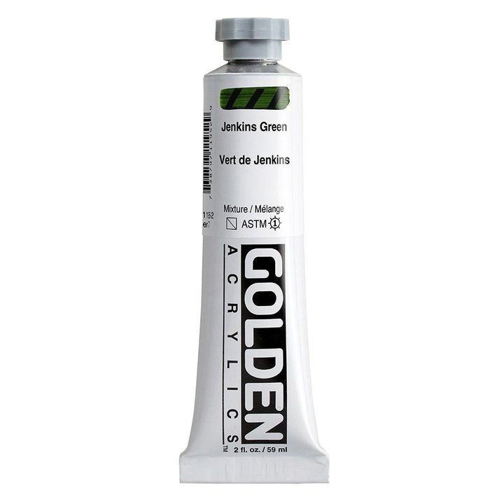 GOLDEN Heavy Body Acrylfarbe 148 ml – 1195 jenkins Grün