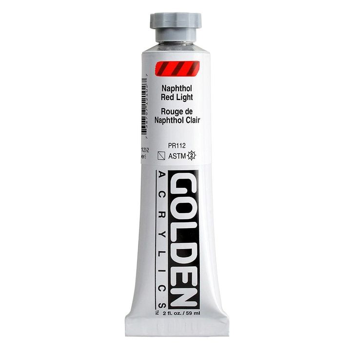 GOLDEN Heavy Body Acrylfarbe 148 ml – 1210 Naftol hellrot