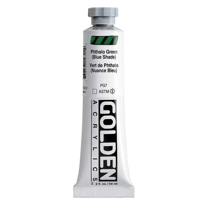 GOLDEN Heavy Body Acrylfarbe 148 ml – 1270 violettgrün (bläulicher Farbton)