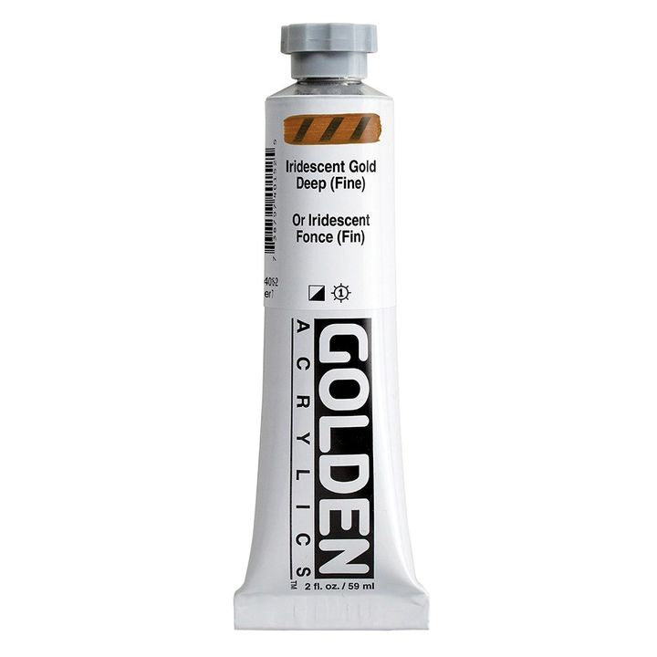 GOLDEN Heavy Body Acrylfarbe 59 ml – 4015 Gold dunkel