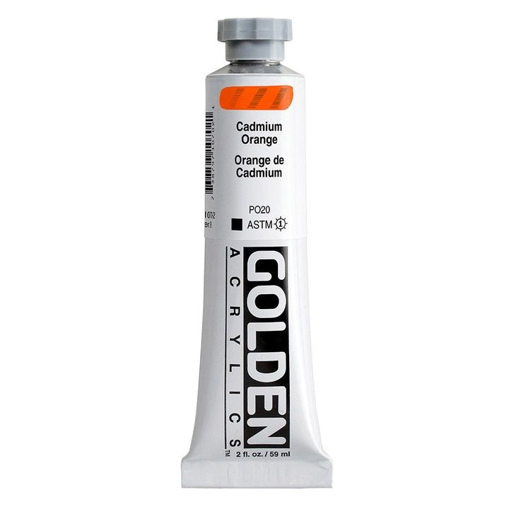 GOLDEN Heavy Body Acrylfarbe 59 ml – 1070 Kadmium Orange