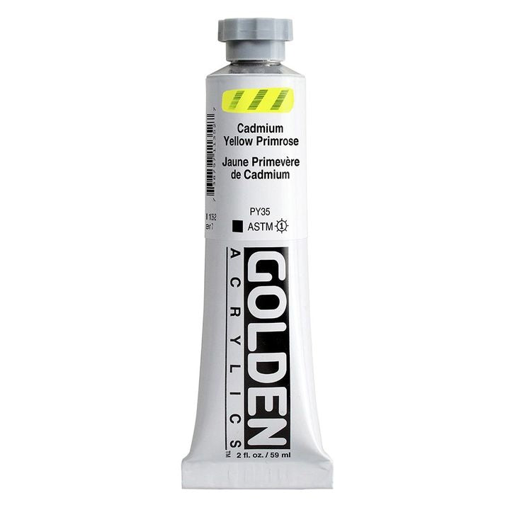 GOLDEN Heavy Body Acrylfarbe 59 ml – 1135 Kadmium Gelb primrose