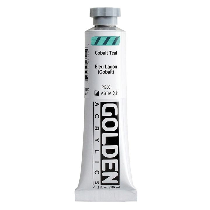 GOLDEN Heavy Body Acrylfarbe 59 ml – 1145 Kobaltblaugrün