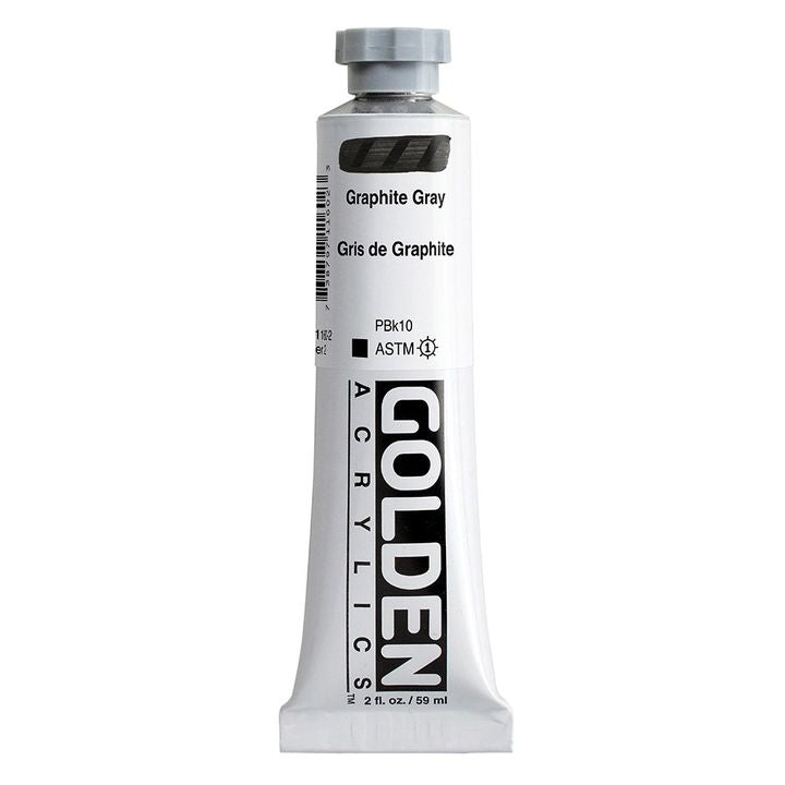 GOLDEN Heavy Body Acrylfarbe 59 ml – 1160 Graphitgrau