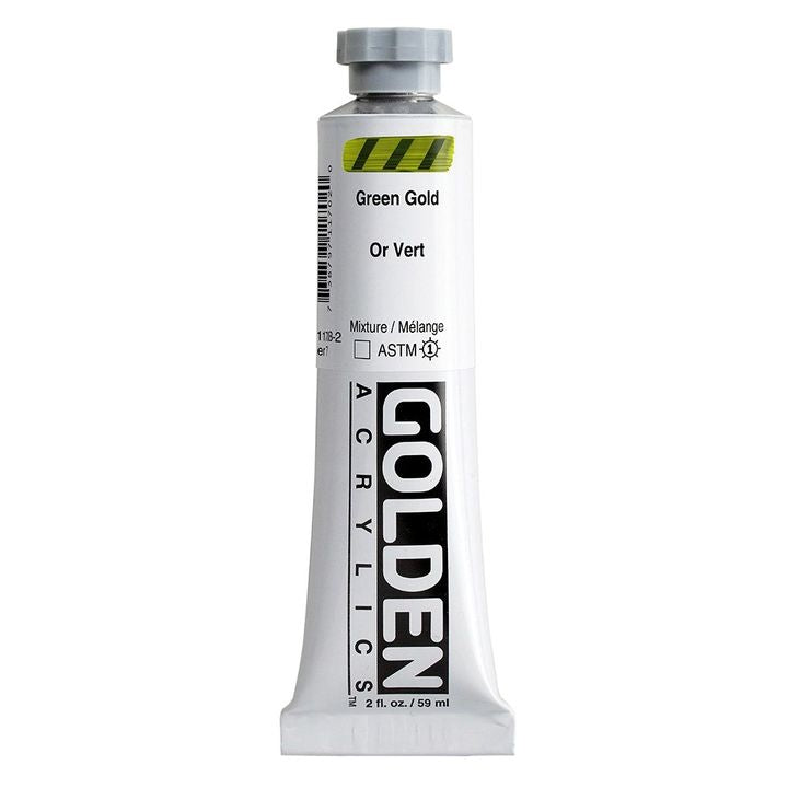 GOLDEN Heavy Body Acrylfarbe 59 ml – 1170 zeleno Gold