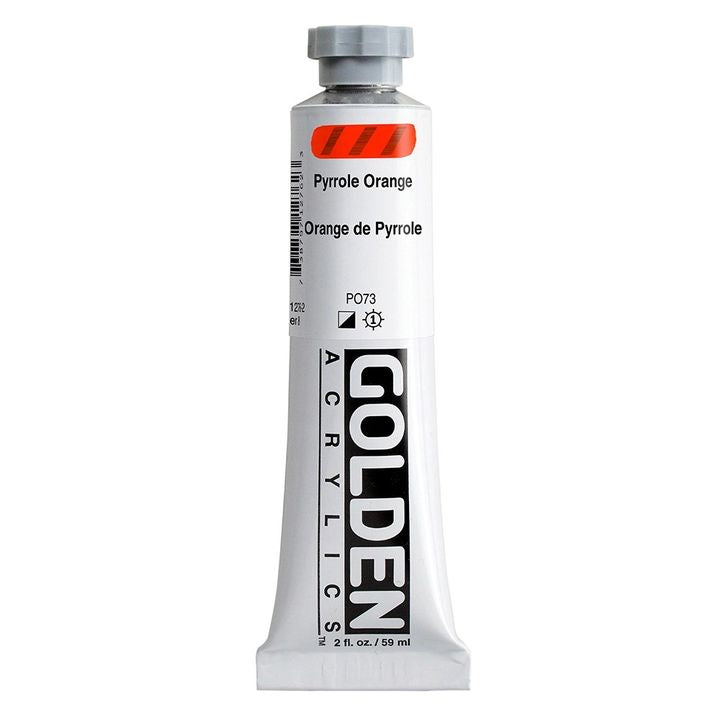 GOLDEN Heavy Body Acrylfarbe 59 ml – 1276 pyrrole Orange