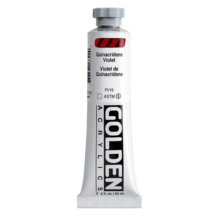 GOLDEN Heavy Body Acrylfarbe 59 ml – 1330 quinacridone Violett