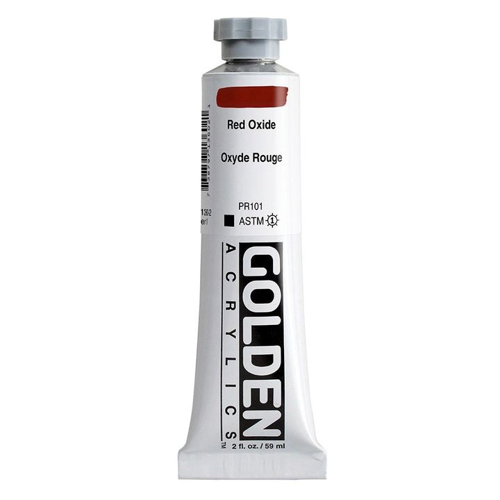GOLDEN Heavy Body Acrylfarbe 59 ml – 1360 Oxidrot
