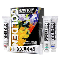 GOLDEN Heavy Body Acrylfarben-Set Traditional 7 x 22 ml