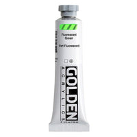 GOLDEN Heavy Body Fluorescent Acrylfarbe 59 ml – 4620 Grün