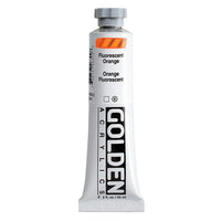 GOLDEN Heavy Body Fluorescent Acrylfarbe 59 ml – 4630 Orange