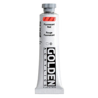 GOLDEN Heavy Body Fluorescent Acrylfarbe 59 ml – 4650 rot