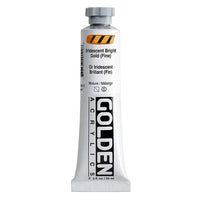 GOLDEN Heavy Body Iridescent Acrylfarbe 148 ml – 4012 Gold hell