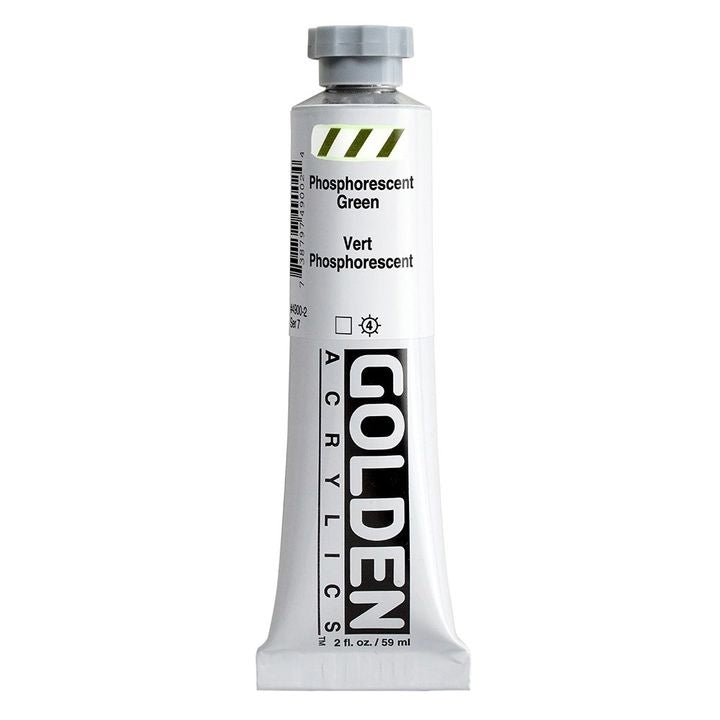GOLDEN Heavy Body Phosphoreszierende Acrylfarbe 59 ml — Bild 1
