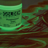 GOLDEN Heavy Body Phosphoreszierende Acrylfarbe 59 ml — Bild 3