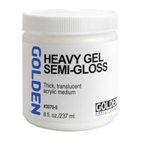 GOLDEN Heavy Gel Semi-Gloss dickflüssiges Acrylgel seidenglänzend