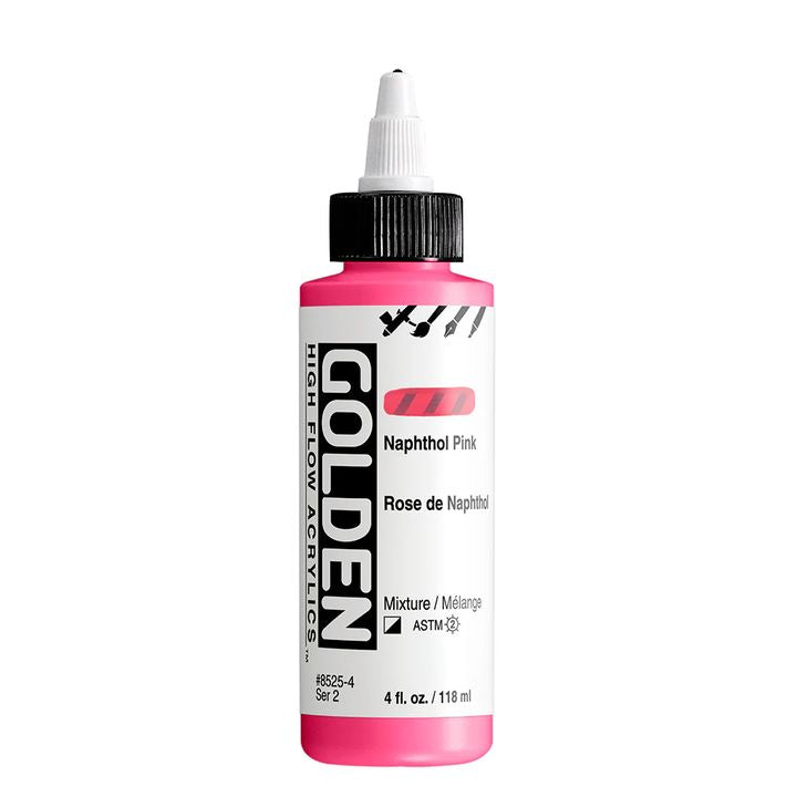 GOLDEN High Flow Acrylfarbe 118 ml – 8525 Naphtholrosa